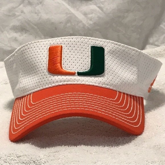 Adidas University of Miami Hurricane Ball Cap - Picture 2 of 16